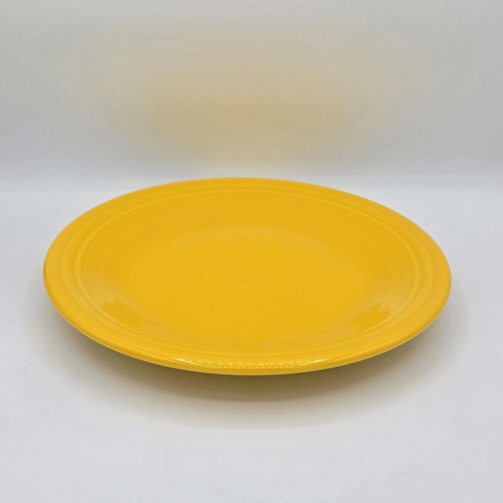 Vibrant Yellow Dinner Plate